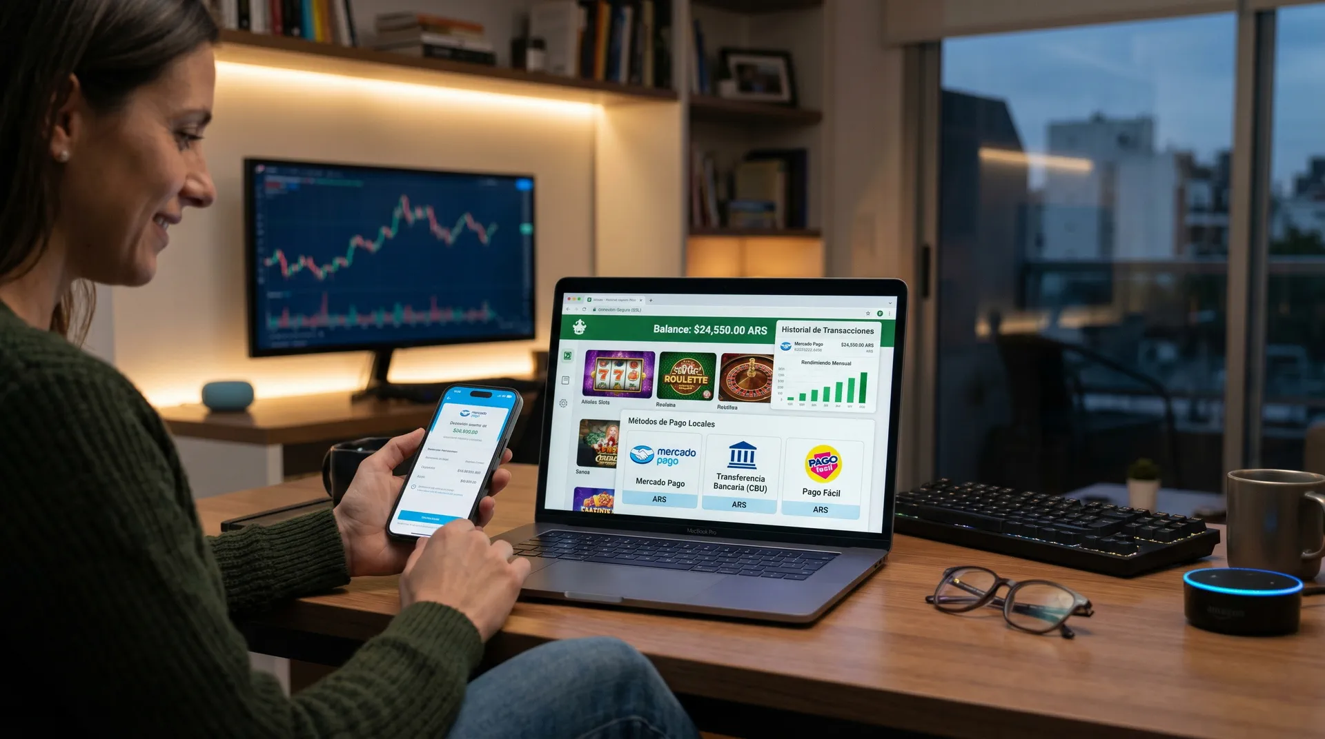 Casino online Argentina metodos de pago locales